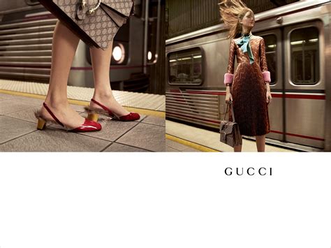 gucci campaign places